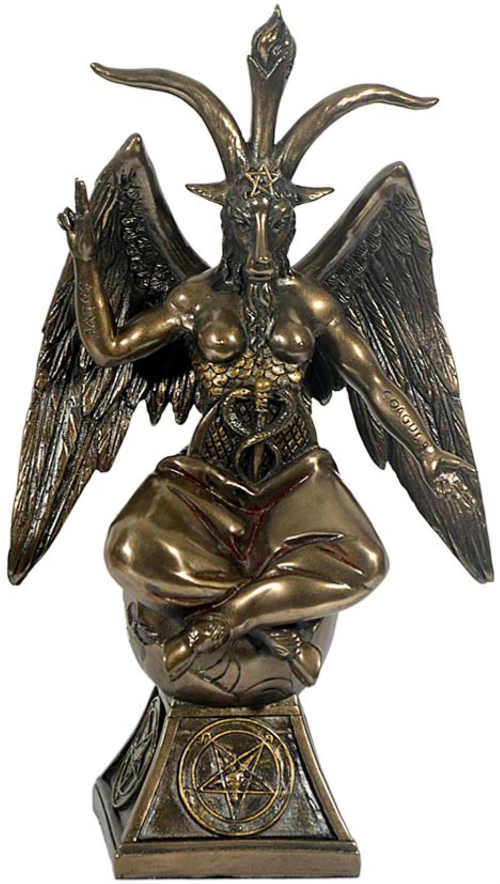 Baphomet bronziert