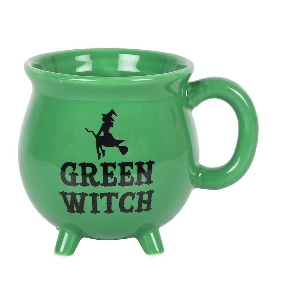 Hexenkessel Tasse "Green Witch"